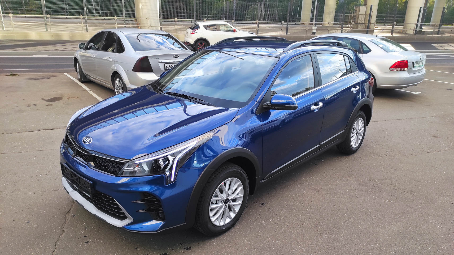 Kia Rio 4 Galaxy Blue