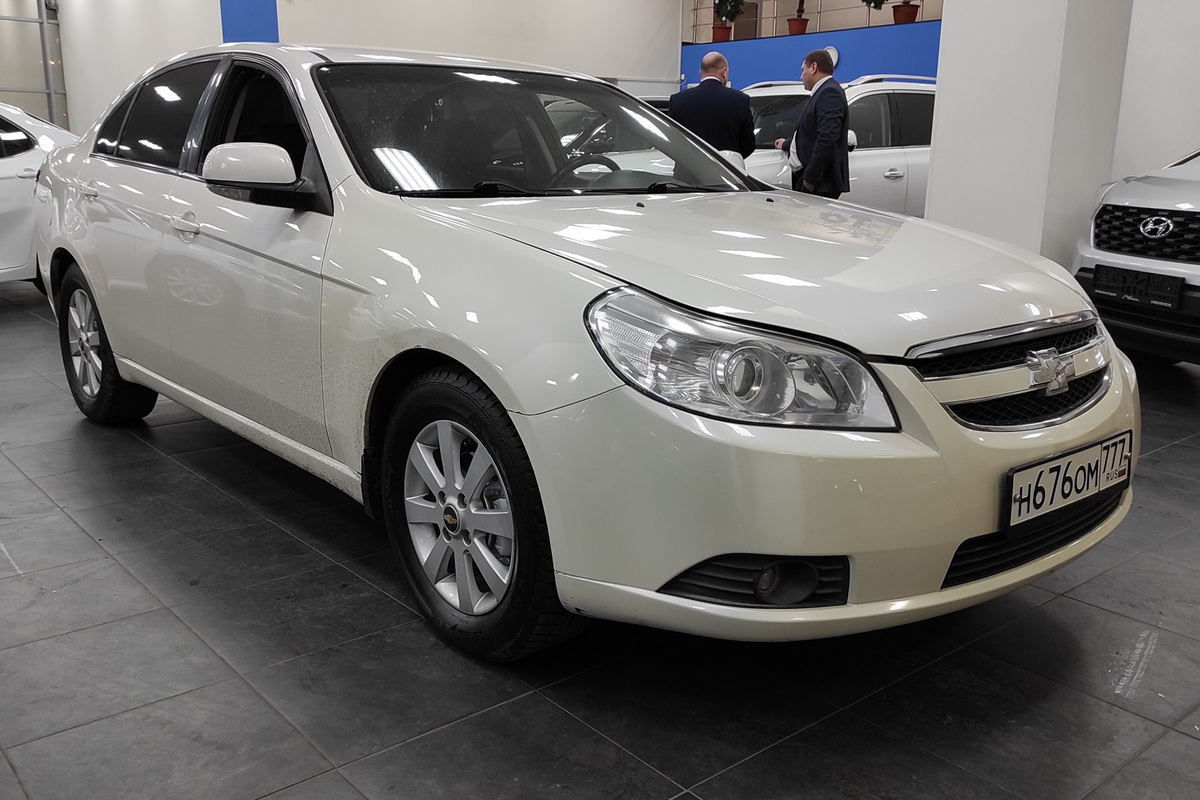 Купить Chevrolet Epica 🚘 2.0 л (143 л.с.)Бензиновый 2012 года ❗ за 550 000  ₽ c пробегом 105 000 км в Москве