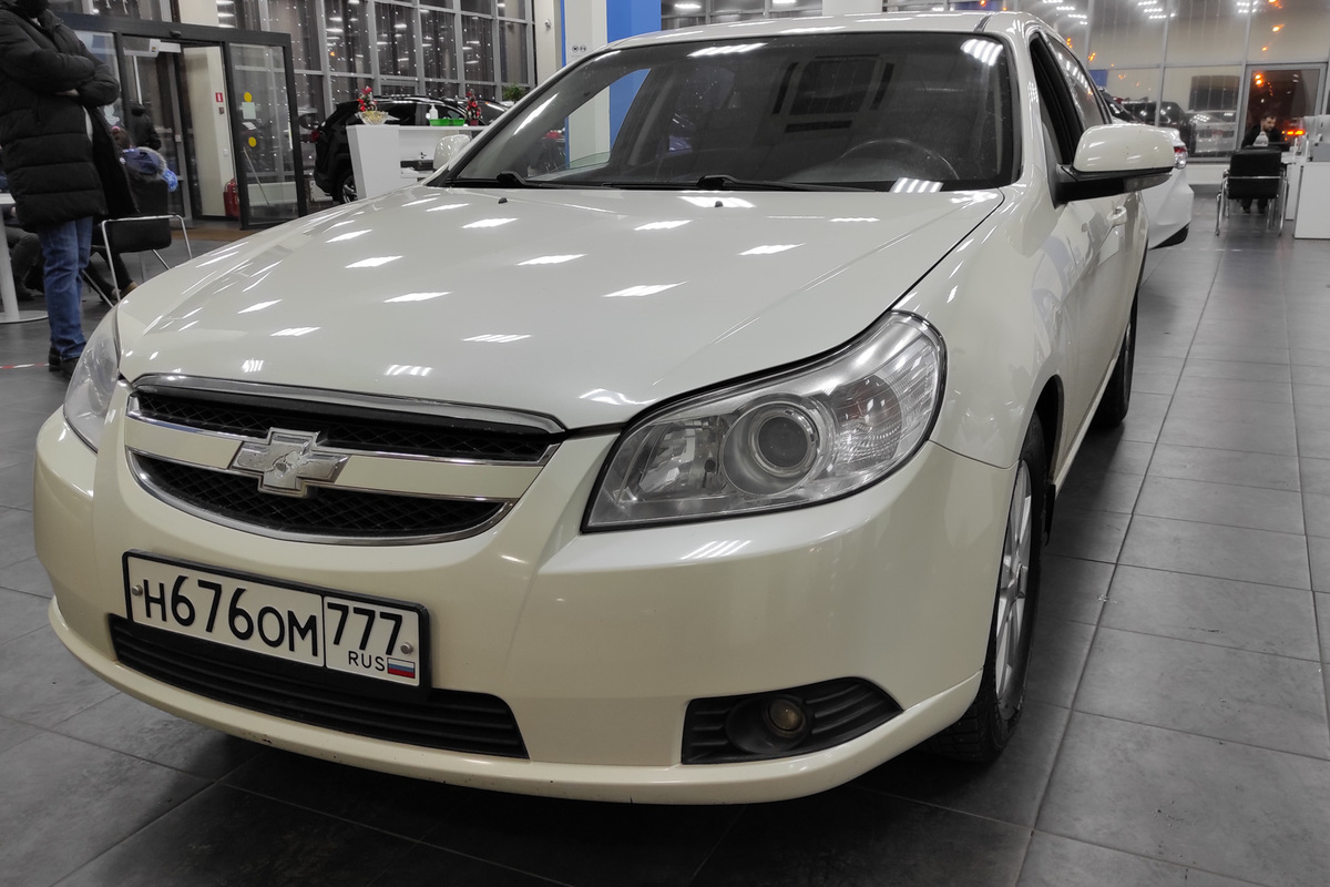 Купить Chevrolet Epica 🚘 2.0 л (143 л.с.)Бензиновый 2012 года ❗ за 550 000  ₽ c пробегом 105 000 км в Москве